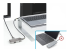 StarTech.com USB-C Multiport Adapter, 4K 60Hz HDMI w/HDR, 2-Port 5Gbps USB 3.0 Hub, 100W Power Delivery Pass-Through, GbE, USB Type C Mini Docking Station, Works with Chromebook certified - Left-angle