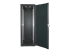 Intellinet Network Cabinet, Free Standing (Standard), 42U, Usable Depth 123 to 573mm/Width 703mm, Black, Flatpack, Max 1500kg, Server Rack, IP20 rated, 19", Steel, Multi-Point Door Lock, One Lock Per Side Panel, Three Year Warranty - Front