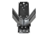 StarTech.com Full Motion TV Wall Mount, Heavy Duty Articulating TV Wall Mount Bracket for 32" to 75" (165lb/75kg) VESA Display, Universal Adjustable Tilt/Swivel Flat Screen Arm, Silver - Close up