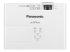 Panasonic PT-LW376 - 3LCD projector - Top