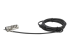 StarTech.com 6.5ft (2m) Laptop Cable Lock, 4 Digit Combination Laptop/Desktop Security Cable Lock for K-Slot Devices/Computers/Monitors, Portable Anti-Theft Vinyl Coated Steel Cable Lock - Front