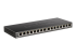 D-Link DGS 1016S - Switch - Left-angle