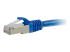 C2G Cat5e Booted Shielded (STP) Network Patch Cable - Close up