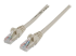 Intellinet Network Patch Cable, Cat6, 20m, Grey, CCA, U/UTP, PVC, RJ45, Gold Plated Contacts, Snagless, Booted, Lifetime Warranty, Polybag - Right-angle