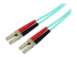 StarTech.com Aqua OM4 Duplex Multimode Fiber - Right-angle