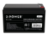 2-Power - UPS battery - Front