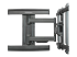 StarTech.com TV Wall Mount for up to 80 inch (110lb) VESA Mount Displays, Low Profile Full Motion Universal TV Wall Mount Bracket, Heavy Duty Adjustable Tilt/Swivel Articulating Arm - Left side