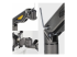 StarTech.com Desk Mount Monitor Arm, Up To 32" Display, C-Clamp, TAA - Multi-angle