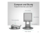 Plugable - Desktop stand for tablet, mobile phone - Multi-angle