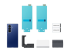Samsung EF-AF966 - Back cover for mobile phone - Front
