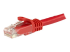 Startech 1.5m CAT6 Ethernet Cable, 10 Gigabit Snagless RJ45 650MHz 100W PoE Patch Cord, CAT 6 10GbE UTP Network Cable w/Strain Relief, Red, Wiring is UL Certified/TIA - Right-angle
