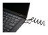 Kensington N17 Portable Keyed Laptop Lock - Close up