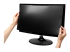 Kensington MagPro 23.8" (16:9) Monitor Privacy Screen with Magnetic Strip - Right-angle