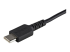 StarTech.com 3ft (1m) Secure Charging Cable, USB-A to USB-C Data Blocker Charge-Only Cable, No-Data Power-Only Charger Cable for Phone/Tablet, Data Blocking USB Protector Adapter Cable - Close up