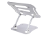 Startech Laptop Stand for Desk, Ergonomic Laptop Stand Adjustable Height, Aluminum, Portable, Supports up to 22lb (10kg), Foldable Laptop Holder for Desk - Back