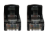 Eaton Tripp Lite Series Cat6a 10G Snagless Molded UTP Ethernet Cable (RJ45 M/M), PoE, Black, 1 ft. (0.3 m) - Close up