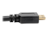 Eaton Tripp Lite Series High-Speed HDMI Cable, Gripping Connectors, 4K (M/M), Black, 6 ft. (1.83 m) - Close up
