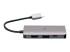 C2G USB C Docking Station with 4K HDMI, USB, Ethernet, and USB C - Left side