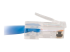 C2G Cat5e Non-Booted Unshielded (UTP) Network Patch Cable - Left-angle