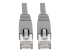 Eaton Tripp Lite Series Cat6a 10G Snagless Shielded STP Ethernet Cable (RJ45 M/M), PoE, Gray, 25 ft. (7.62 m) - Close up