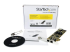 StarTech.com Dual Port PCI Express Gigabit Ethernet Network Card Adapter - Front