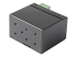 Startech PoE+ Industrial Fiber to Ethernet Media Converter 30W, SFP to RJ45, Singlemode/Multimode Fiber Optic to Copper Gigabit Ethernet, Mini/Compact Size, IP-30/ -40 to +75C, 1Gbps - Back