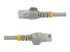 StarTech.com 50cm CAT6 Ethernet Cable, 10 Gigabit Snagless RJ45 650MHz 100W PoE Patch Cord, CAT 6 10GbE UTP Network Cable w/Strain Relief, Grey, Fluke Tested/Wiring is UL Certified/TIA - Front