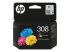 HP 308 - Cyan, magenta, yellow - Front
