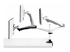 StarTech.com Monitor Desk Mount, VESA 75x75/100x100, 27/30-inch Screens - Multi-angle