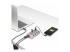 Startech 4-Port Self-Powered USB-C Hub with Individual On/Off Switches, USB 3.0 5Gbps Expansion Hub w/Power Supply, Desktop/Laptop USB-C to USB-A Hub, 4x BC 1.2 (1.5A), USB Type C Hub - Left-angle