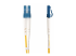 Startech 5m (15ft) LC to SC (UPC) OS2 Single Mode Duplex Fiber Optic Cable, 9/125µm, Laser Optimized, 10G, Bend Insensitive, Low Insertion Loss - Front