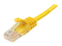 StarTech.com 2m Yellow Cat5e / Cat 5 Snagless Patch Cable - Close up