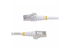 Startech 5m White CAT8 Ethernet Cable, Snagless, S/FTP, 25G/40G - Multi-angle