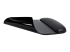 StarTech.com Mouse Pad with Hand rest, 6.7x7.1x 0.8 in (17x18x2cm), Ergonomic Mouse Pad with Wrist Support, Desk Wrist Pad w/ Non-Slip PU Base for Office/Home/Computer/Laptop - Left side