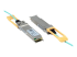 LevelOne - 100GBase-SR4 -AOC direct attach cable - Multi-angle
