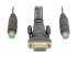 Belkin OmniView Dual Port Cable, PS/2 - Close up