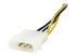 StarTech.com 6 Inch 4 Pin to 8 Pin EPS Power Adapter with LP4 - Close up