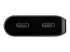 StarTech.com USB C Multiport Adapter, USB-C to HDMI or Mini DisplayPort 4K 60Hz, 100W Power Delivery Pass-Through, 4-Port 10Gbps USB Hub, USB Type-C Mini Dock, 12"/30cm Long Attached Cable - Close up