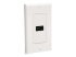StarTech.com Single Outlet Female HDMI Wall Plate White - Left-angle