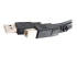 C2G 6.6ft USB A to USB B Cable - Right-angle