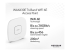 NETGEAR WAX630E - Radio access point - Left-angle