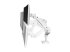 Ergotron LX Pro - Mounting kit (dual stacking arm) - Right-angle