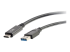 C2G 3ft USB C to USB A Cable - Front