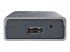 Startech USB-C 10Gbps to M.2 NVMe or M.2 SATA SSD Enclosure, Tool-free M.2 PCIe/SATA NGFF SSD Enclosure, Portable Aluminum Case, USB Type-C & USB-A Host Cables, For 2230/2242/2260/2280 - Left side