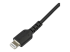 StarTech.com 6 ft(2m) Durable Black USB-C to Lightning Cable, Heavy Duty Rugged Aramid Fiber USB Type A to Lightning Charger/Sync Power Cord, Apple MFi Certified iPad/iPhone 12 Pro Max - Close up