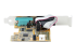 StarTech.com 2-Port PCI Express Serial Card, Dual Port PCIe to RS232 (DB9) Serial Interface Card, 16C1050 UART, Standard or Low Profile Brackets, COM Retention, For Windows & Linux - Right side