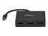 Startech 3-Port Multi Monitor Adapter, Mini DisplayPort 1.2 to 3x DisplayPort MST Hub, Triple 1080p or Dual 4K 30Hz, mDP to DP MST Video Splitter for Extended Desktop on Windows PCs - Front