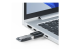 StarTech.com USB-C to USB-A Adapter, USB 5Gbps, Compact USB-C Male to USB-A Female Adapter, Durable Metal Housing, M/F - Left-angle