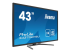 iiyama ProLite X4373UHSU-B1 - Left-angle