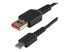 StarTech.com 3ft (1m) Secure Charging Cable, USB-A to USB-C Data Blocker Charge-Only Cable, No-Data Power-Only Charger Cable for Phone/Tablet, Data Blocking USB Protector Adapter Cable - Close up